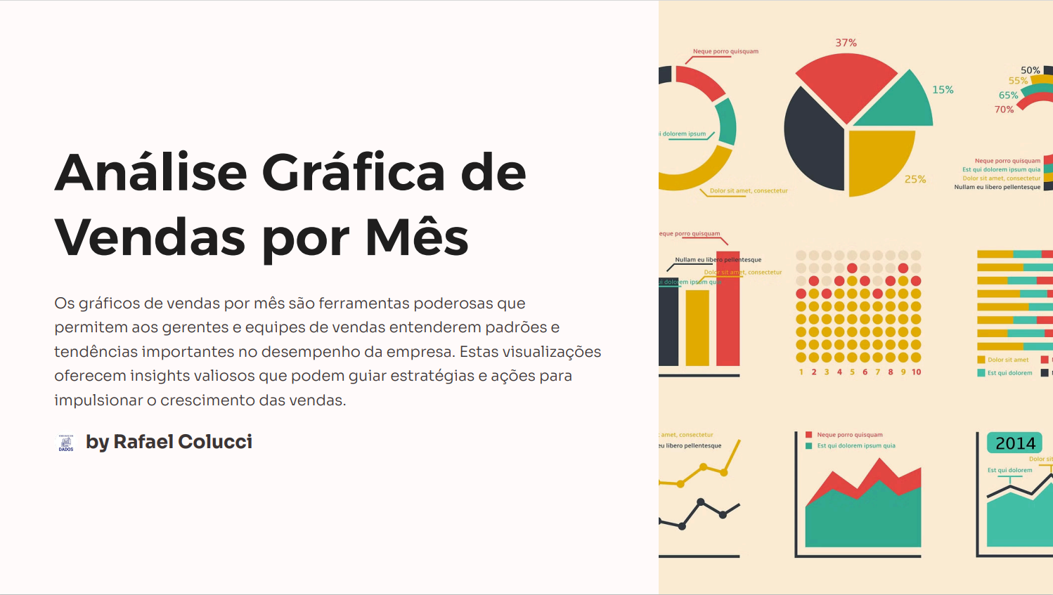 Transforme dados em insights com gráficos de pizza