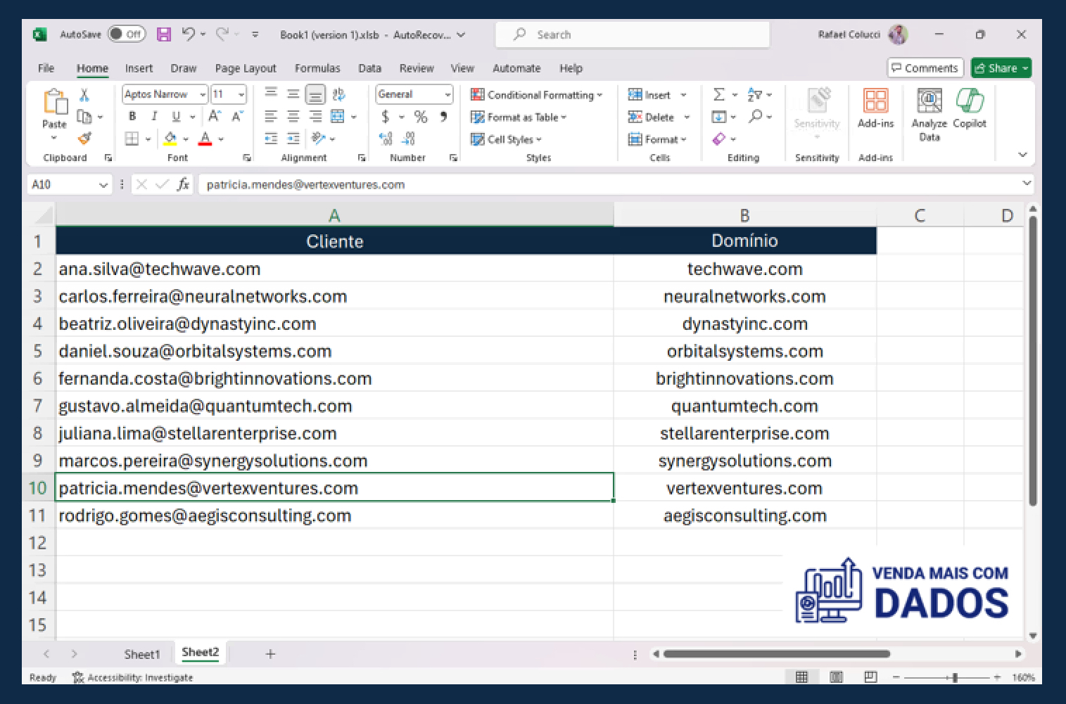 Novas Funcionalidades de Texto no Excel função textafter