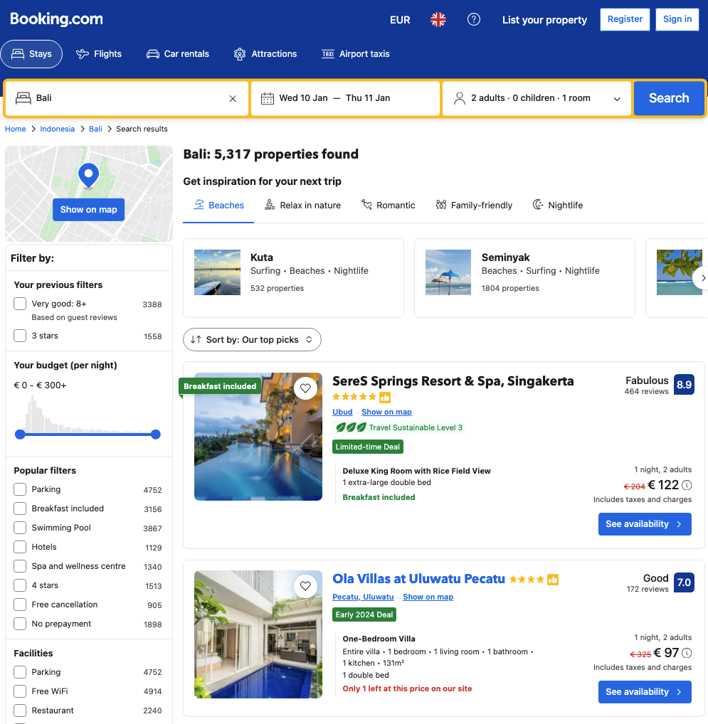 Métricas de Marketing Orientadas a Dados e o caso de uso do Booking